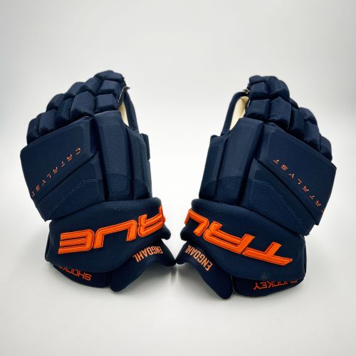 True elite custom retail glove Catalyst 7x Navy / orange