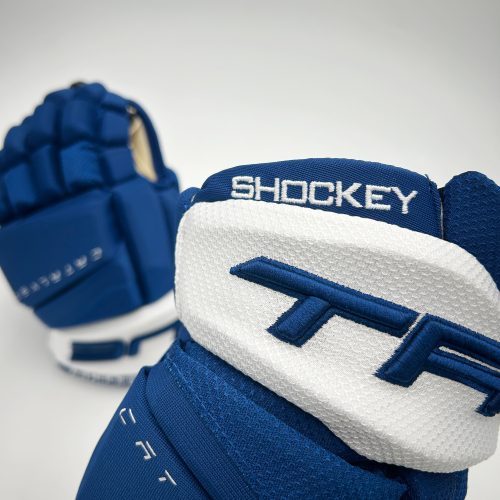 True elite custom retail glove Catalyst 7x Royal / white - Bild 2