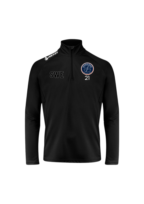 Träningströja 1/4 zip Ocean Blue Hockey Sr